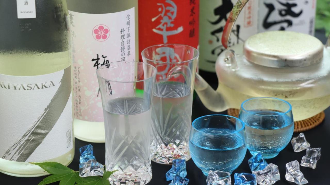 Baigetsu Ryokan Shimosuwa Exteriör bild