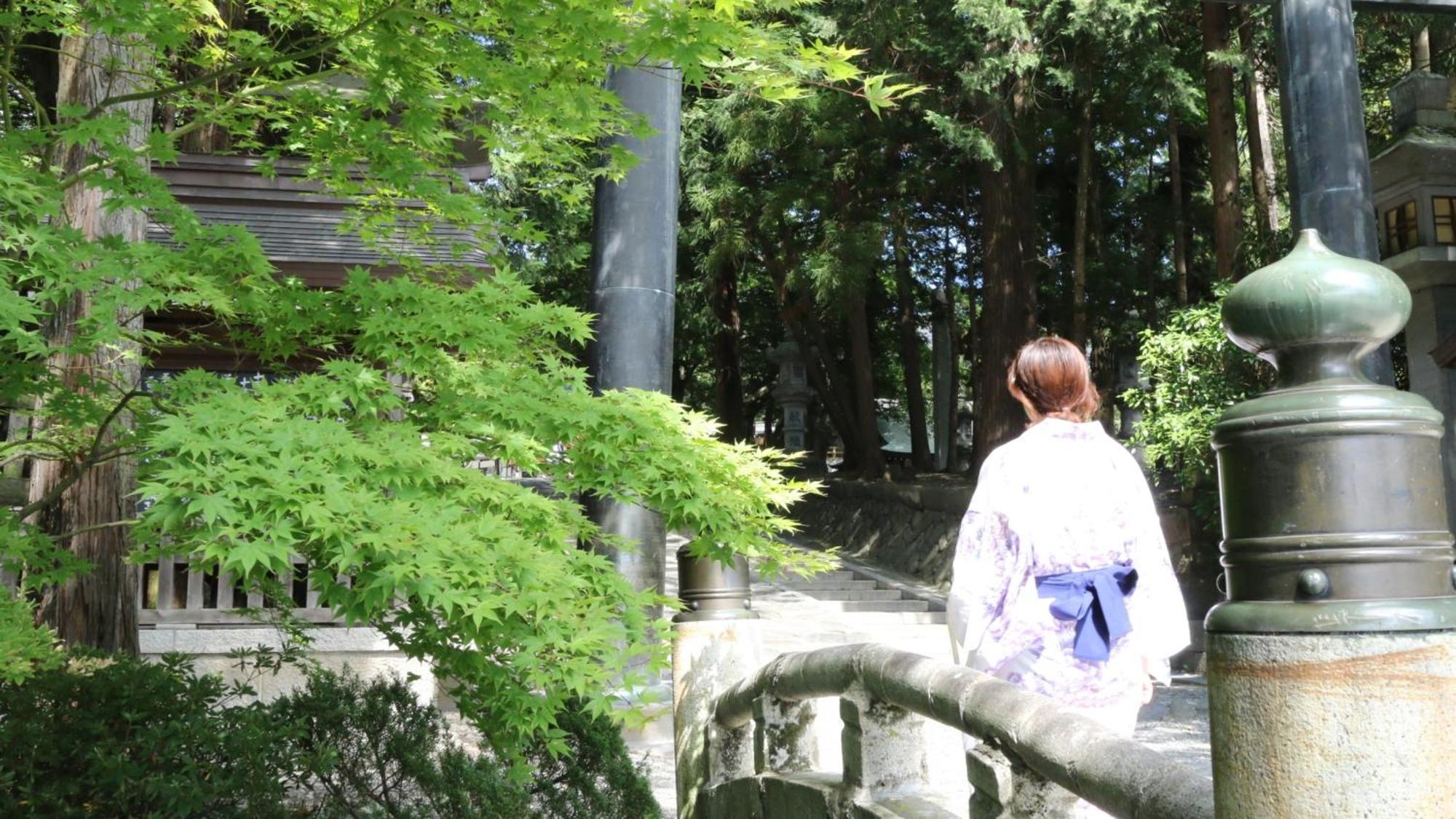 Baigetsu Ryokan Shimosuwa Exteriör bild